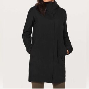 Lululemon Rain Haven Jacket in Black Size 12